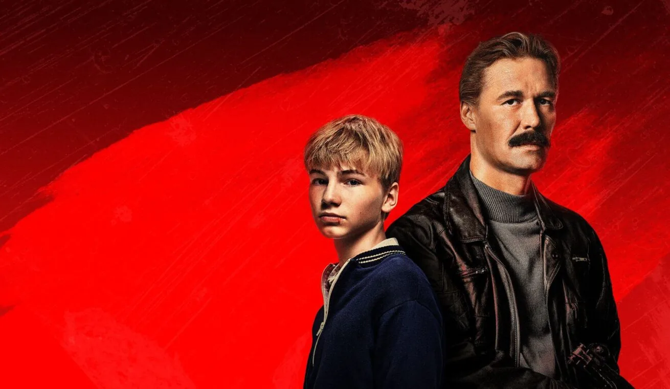 Большой постер русского сериала Лихие 2024